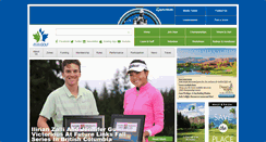 Desktop Screenshot of britishcolumbiagolf.org